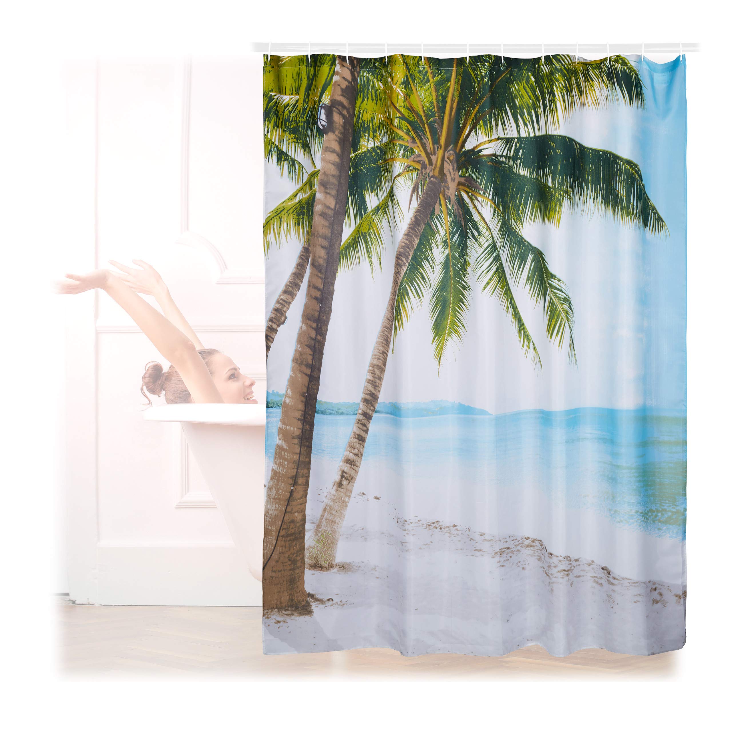 relaxdays-duschvorhang-wassertropfen-180x180-cm-badewannenvorhang-polyester-blau image 8