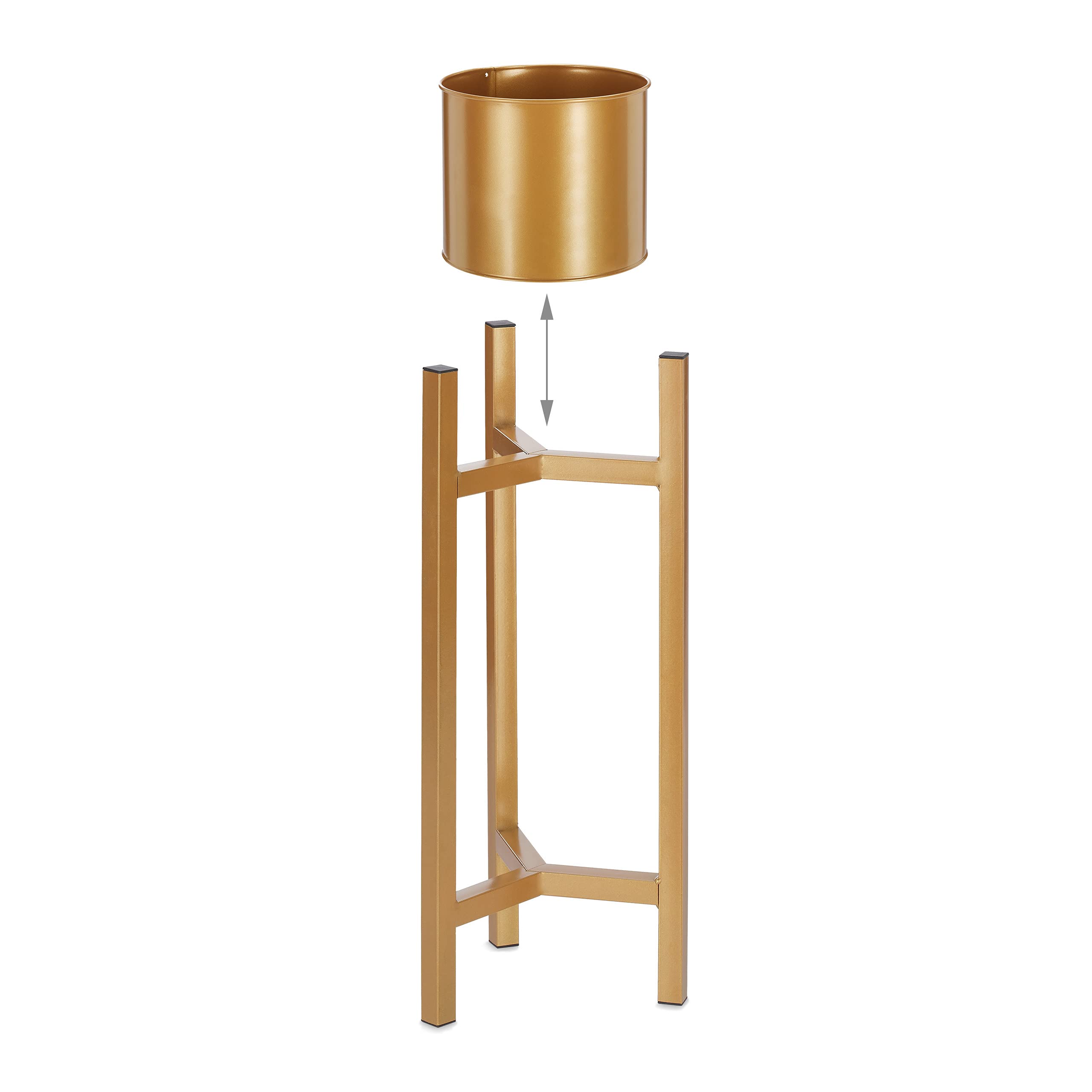 relaxdays-blumentopfst-nder-mit-topf-metall-pflanzenst-nder-gold-60-x-21-5-cm image 6