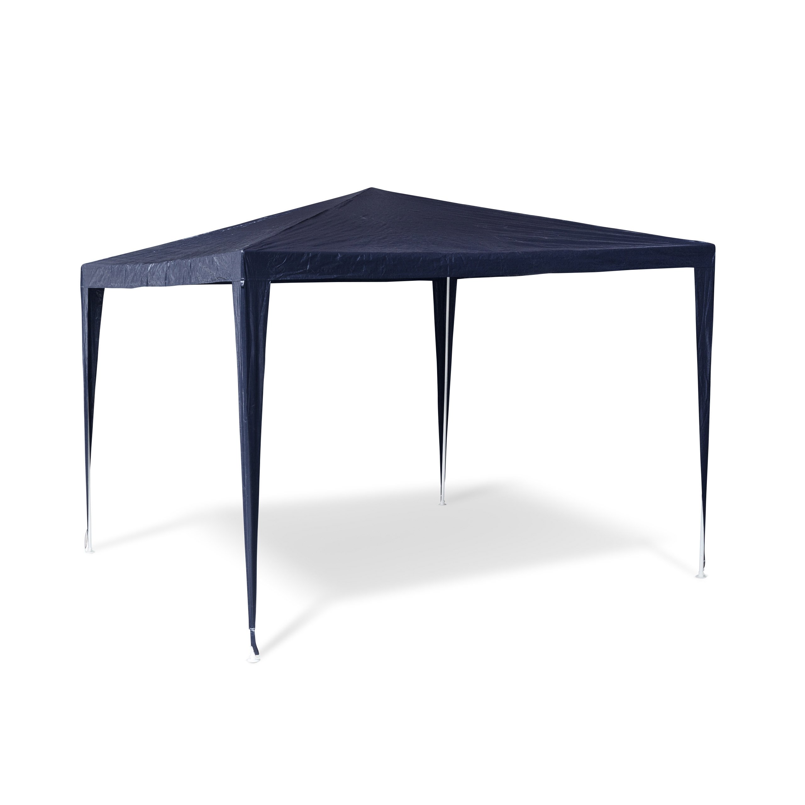 relaxdays-pavillon-zelt-3x3-m-pe-dach-stahlgestell-wei image 4