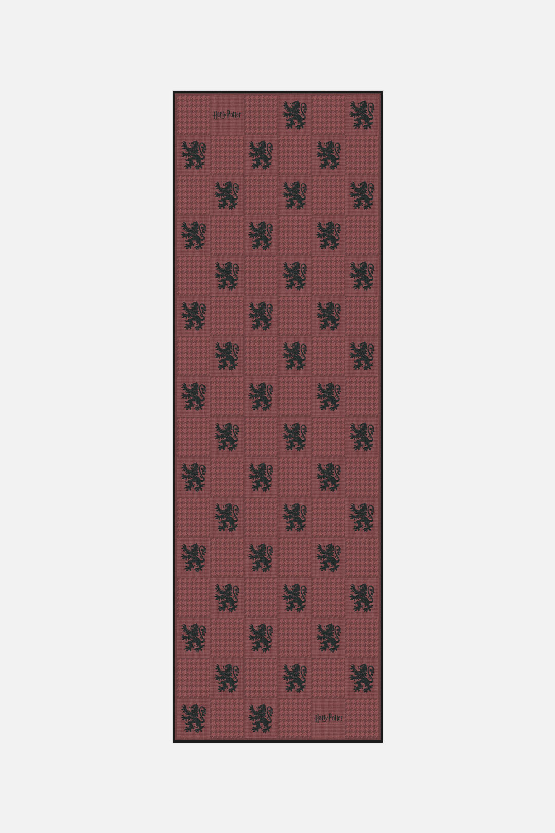 teppana-harry-potter-karo-rot-teppich-waschbarer-fan-teppich image 5